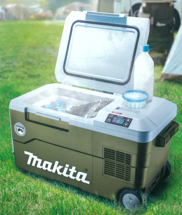 マキタ(Makita) 充電式保冷温庫 クーラーボックス（オリーブ） - 工具 