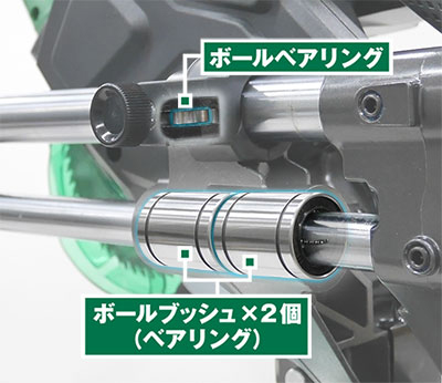 HiKOKI(日立工機) C6RSHD(K) 165mm卓上スライド丸のこ(黒鯱チップソー