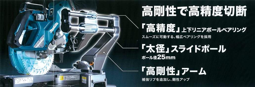 マキタ LS008GZ 40Vmax 190mm充電式スライドマルノコ(本体のみ) ウエダ金物【公式サイト】