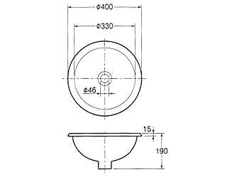 カクダイ 丸型洗面器 DURAVIT #DU-0318400000 ウエダ金物【公式サイト】