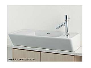 カクダイ 角型手洗器 LUJU 493-064 ウエダ金物【公式サイト】