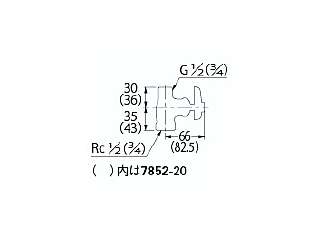 カクダイ 化粧バルブ 7852-13 ウエダ金物【公式サイト】