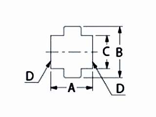 カクダイ 水栓材料 ステンレスユニオン【6477-50】-