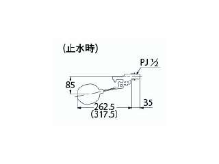 カクダイ ロータンクボールタップ 9644 ウエダ金物【公式サイト】