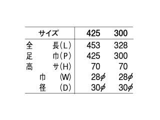 シロクマ ビッグデュエット取手(両面用) 425mm No.135(純金・ライト