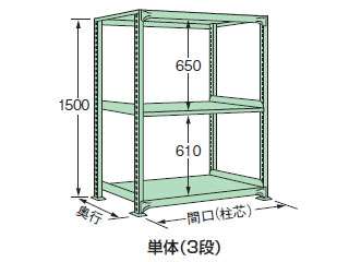 サカエ　中軽量棚ＭＬ型　ＭＬ−９５２３	