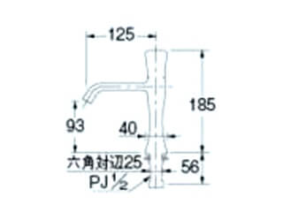 カクダイ 716-261-13 立水栓 ウエダ金物【公式サイト】