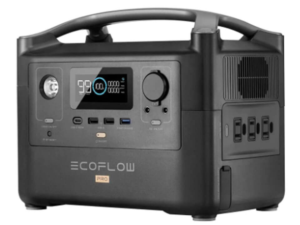 EcoFlow EFRIVER600PRO-JP RIVER Pro ポータブル電源 ウエダ金物【公式