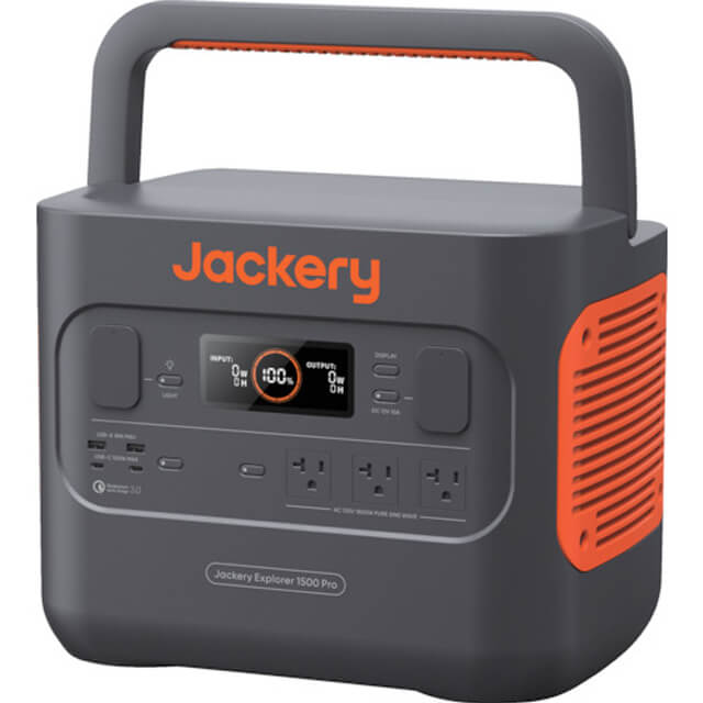 Jackery JE-1500B ポータブル電源1500Pro ウエダ金物【公式サイト】