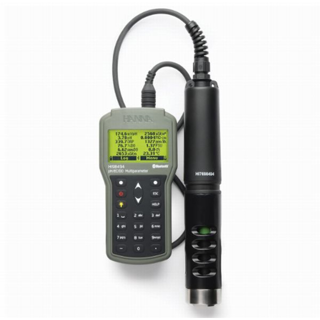 ハンナ　Bluetooth搭載　投げ込み式多項目測定器　HI 98494