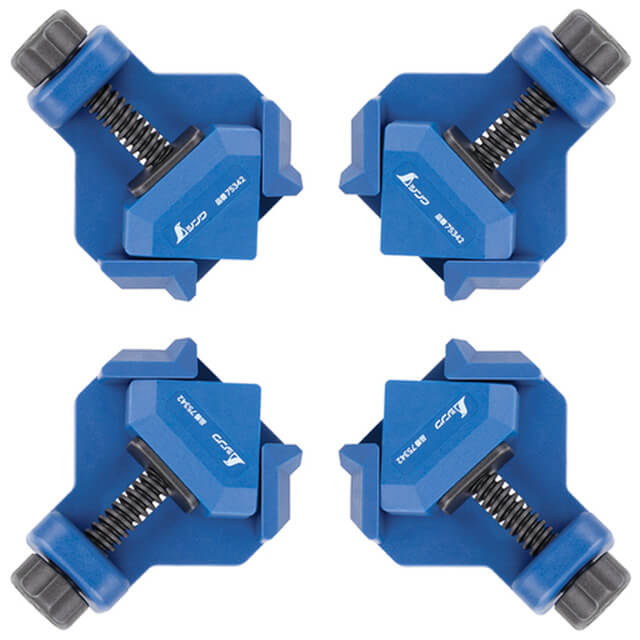 シンワ 75342 クランプ コーナークランプ ミニ 4個入