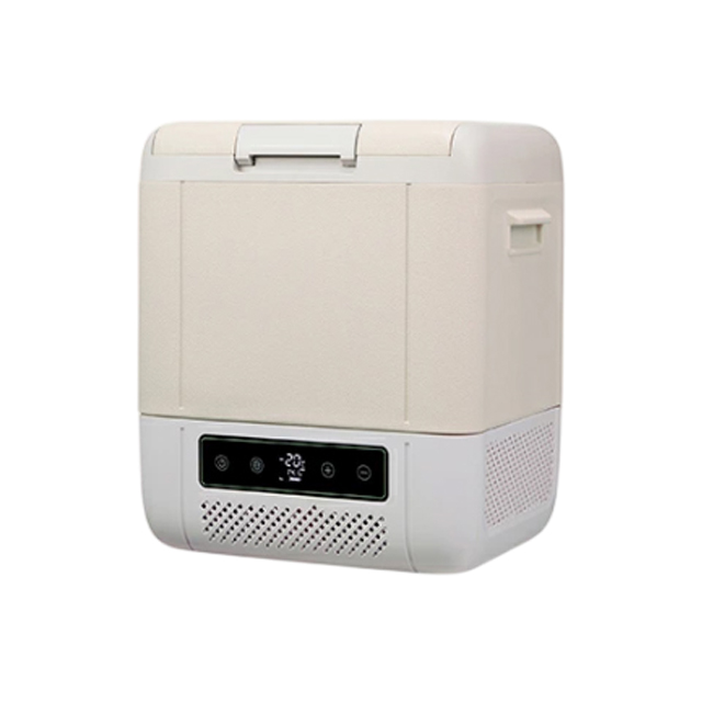 ユアサプライムス YRE-E18G(H) 18Lコンプレッサー式 キャスター付き冷凍・冷蔵庫