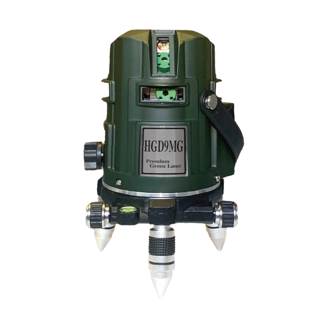 テクノ販売 HGD9MG グリーンレーザー【受光器・三脚付き】
