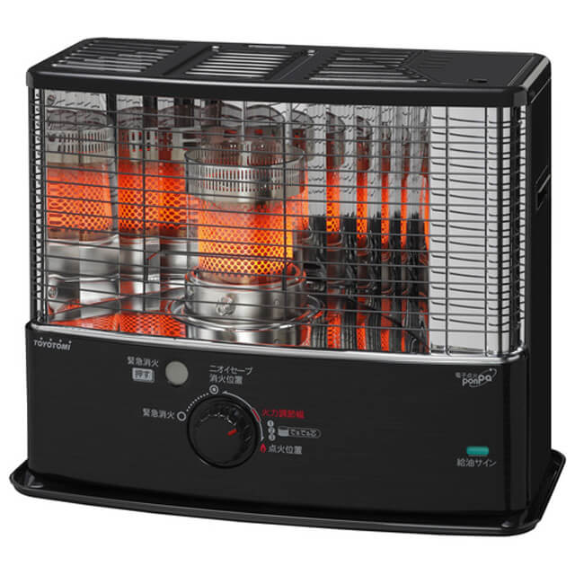 トヨトミ RS-W3024-B 反射形石油ストーブ