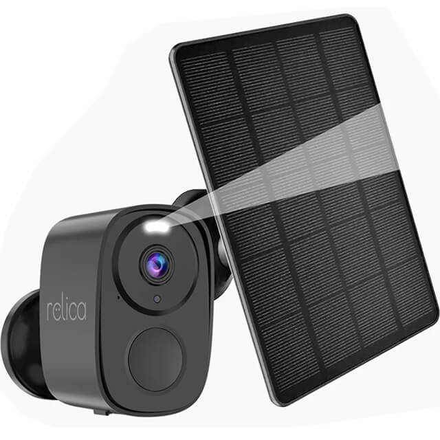 SREE RL120C ワイヤレスシリーズ(無線式カメラ/一般向け) ソーラーチャージ・モバイルスマートカメラ relicaG3