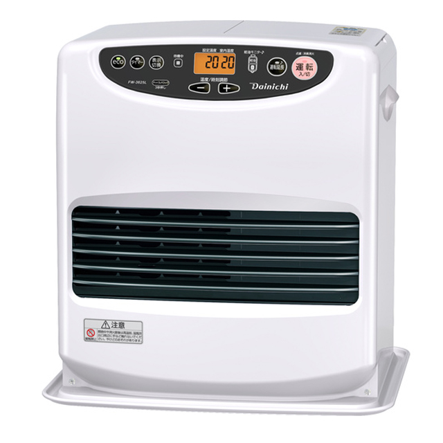 ダイニチ 石油ファンヒーター ホワイト FW-3625L