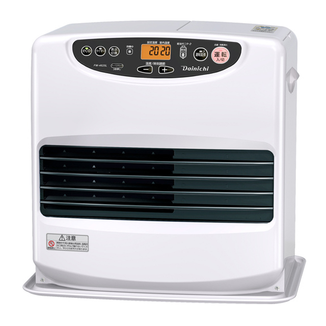 ダイニチ 石油ファンヒーター ホワイト FW-4625L-W