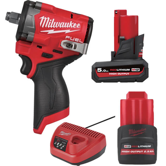 ミルウォーキー M12 FIW2F12-5252X JP M12FUEL 1/2インチ542Nmインパクトレンチ