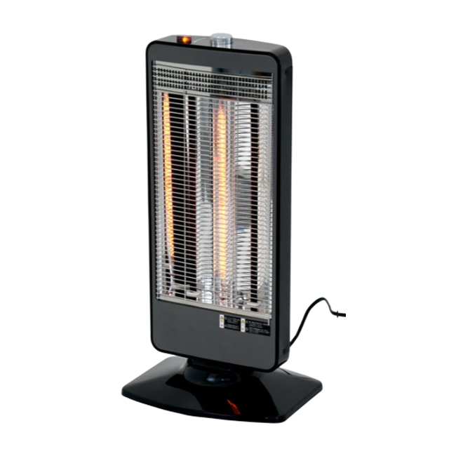 ユアサプライムス 3灯管ハイブリッド電気ストーブ YKT-SCS12E(K)