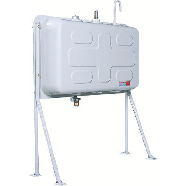ダイケン 屋外用灯油タンク ホームタンク壁寄せ片面タイプ250型 HTK250S