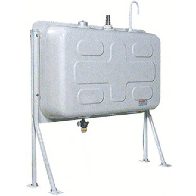 ダイケン 屋外用灯油タンク ホームタンク壁寄せ片面タイプ短脚195型 HTKS195VH