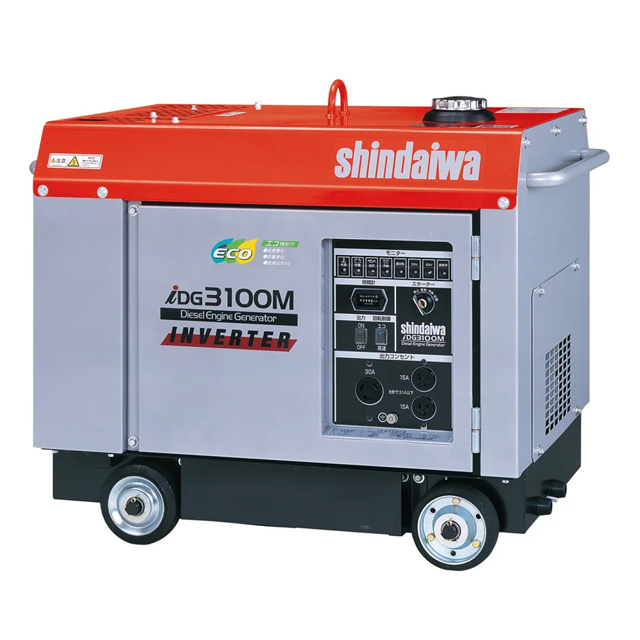 新ダイワ インバータ発電機(ディーゼルエンジン) IDG3100M