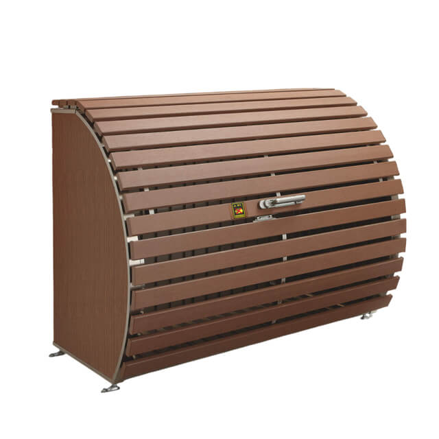 四国化成 ゴミストッカー WP2型 上開き式 奥行700mm GWP2-1814-07MB