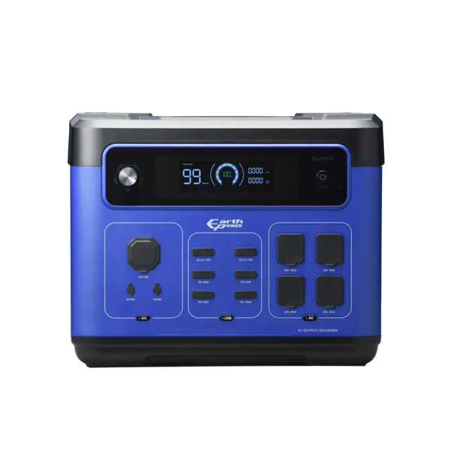 Willbeアースパワー ポータブル電源 防水カバー付き EL2050i