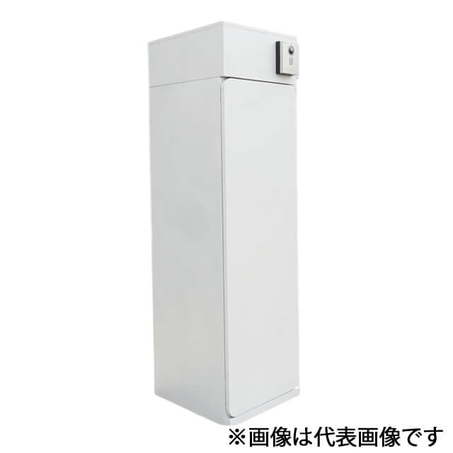 KGY 宅配ボックス AXENTDOOR インターホン穴有 ホワイトグレー AXD-153A-WG