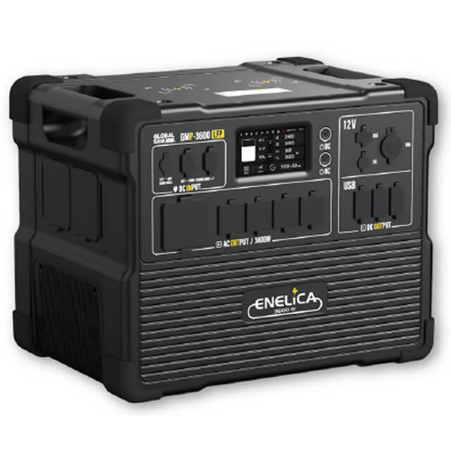 モトユキ グローバルソー ENELICA ポータブル電源 3600W GMP-3600