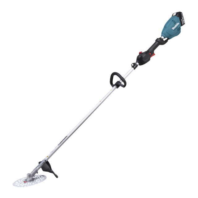 マキタ 18V充電式草刈機 ループハンドル DCホワイトチップソー付 (バッテリー・充電器付) MUR196LDRG
