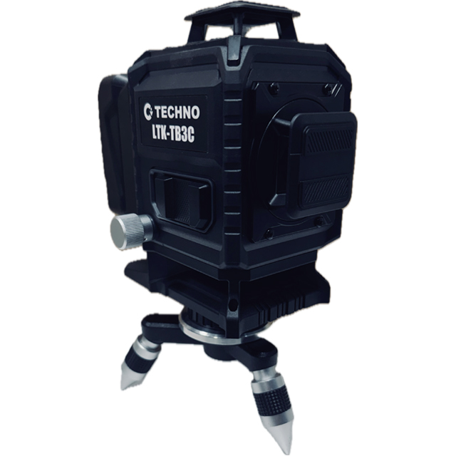 テクノ販売 LTK-TB3C キワ用グリーンレーザー(ジンバル)【18Vマキタ・ハイコーキバッテリ使用可能】