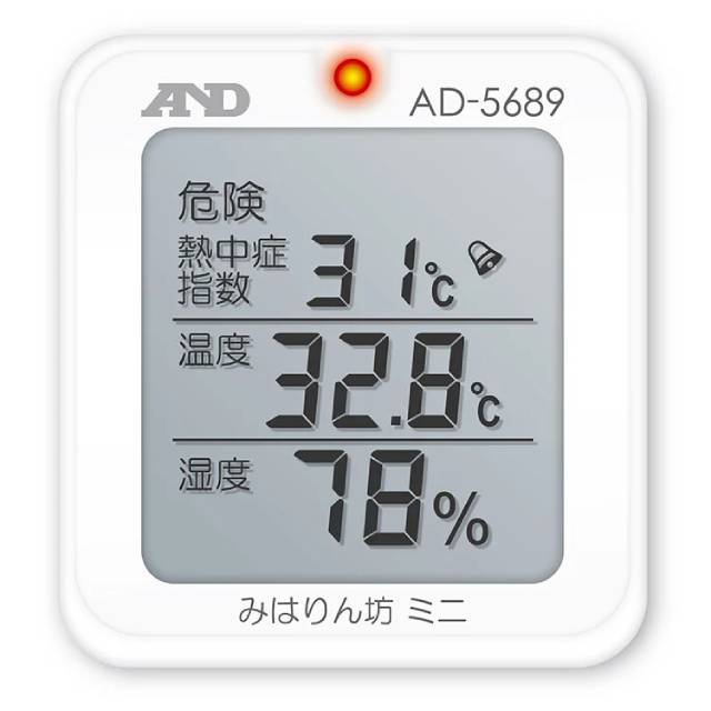 A&D 熱中症指数計 / 熱中症指数モニター(みはりん坊ミニ) AD-5689