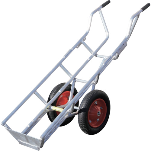 ハラックス LPガスボンベ運搬台車”タフボーイ”アオリ用フック無 LPG-502