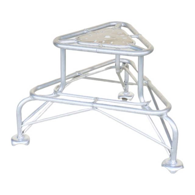 ハラックス アルミ製段付き踏台 フミラック 2段 FL-50-2W