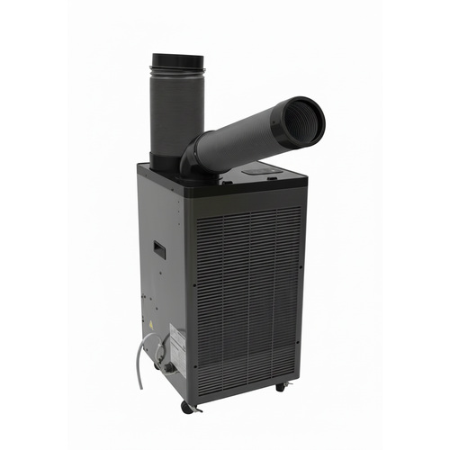 日動工業 スポットエアコン単相100Vドレンレス 首振りあり SPC-25ACN-DSTN