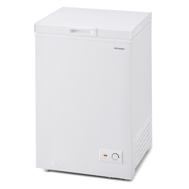 アイリスオーヤマ 冷凍庫 100L 上開き ICSD-10C-W