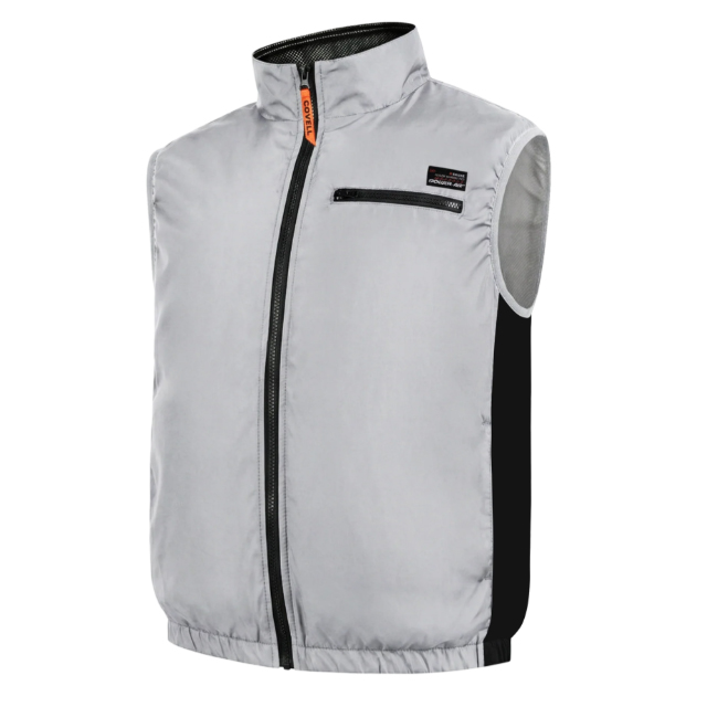 COVELL 空調冷風服 ベストタイプ グレー Sサイズ P002-Gray-S