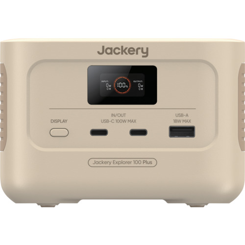 Jackery ポータブル電源 Expllorer 100Plus サンゴールド JE-100A-SJ