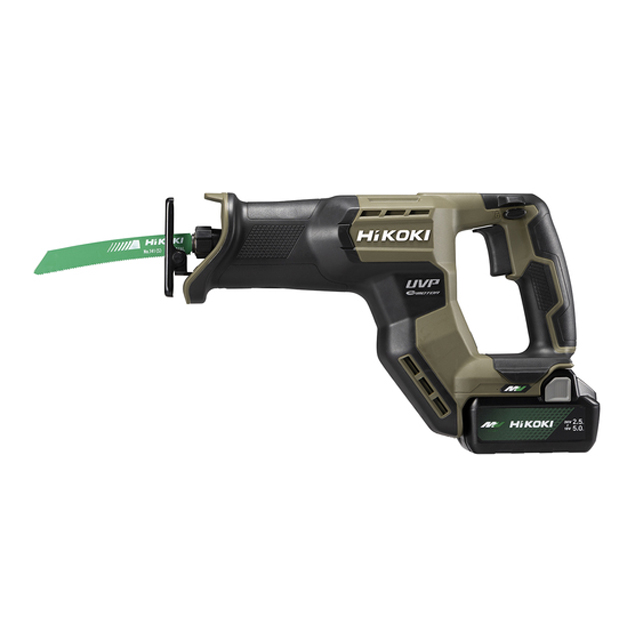 HiKOKI コードレスセーバーソー (バッテリー2個・充電器・ケース付き) 限定色チャコールグレー CR36DMA(2XHGRZ)